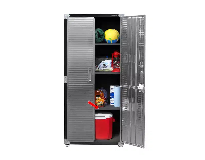 Ensemble de 2 armoires de rangement Seville Classics UltraHD, 30 x 18 x 90,5