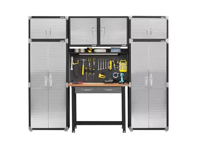 Ensemble de 2 armoires de rangement Seville Classics UltraHD, 30 x 18 x 90,5
