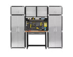 Ensemble de 2 armoires de rangement Seville Classics UltraHD, 30 x 18 x 90,5