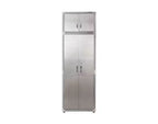 Ensemble de 2 armoires de rangement Seville Classics UltraHD, 30 x 18 x 90,5
