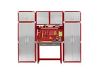 Ensemble de 2 armoires de rangement Seville Classics UltraHD, 30 x 18 x 90,5