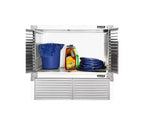 Ensemble de 2 armoires de rangement Seville Classics UltraHD, 30 x 18 x 90,5