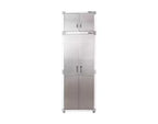 Ensemble de 2 armoires de rangement Seville Classics UltraHD, 30 x 18 x 90,5