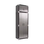 Ensemble de 2 armoires de rangement Seville Classics UltraHD, 30 x 18 x 90,5