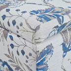Christopher Knight Home Madison Pouf de rangement rectangulaire contemporain en bois rembourré à motif floral