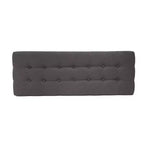 GDFStudio Flora Ottoman capitonné en caoutchouc, style milieu de siècle, 44 pouces