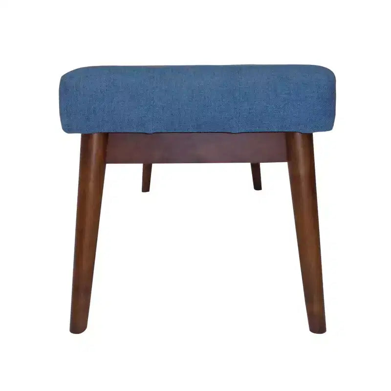 GDFStudio Flora Ottoman capitonné en caoutchouc, style milieu de siècle, 44 pouces