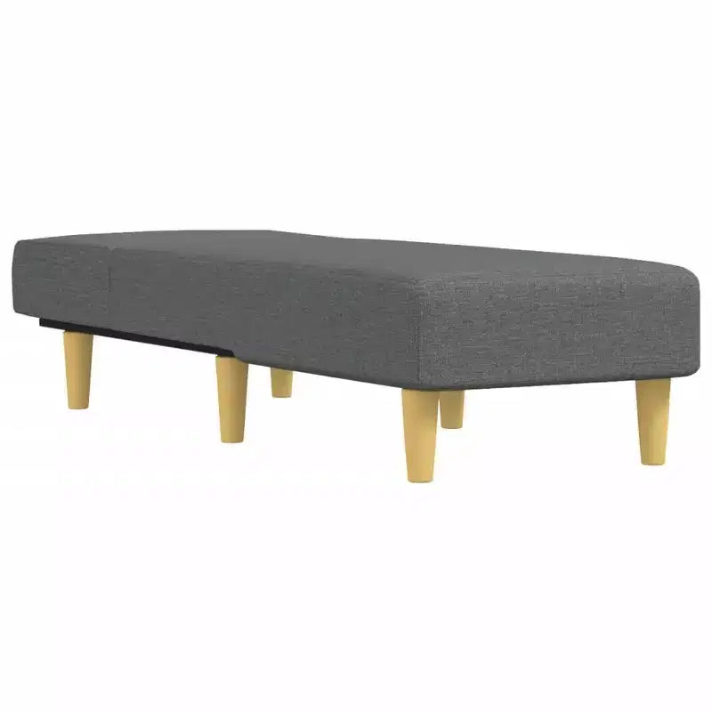 vidaXL Transat Canapé Lit Chaise Longue Moderne Velours pour Salon