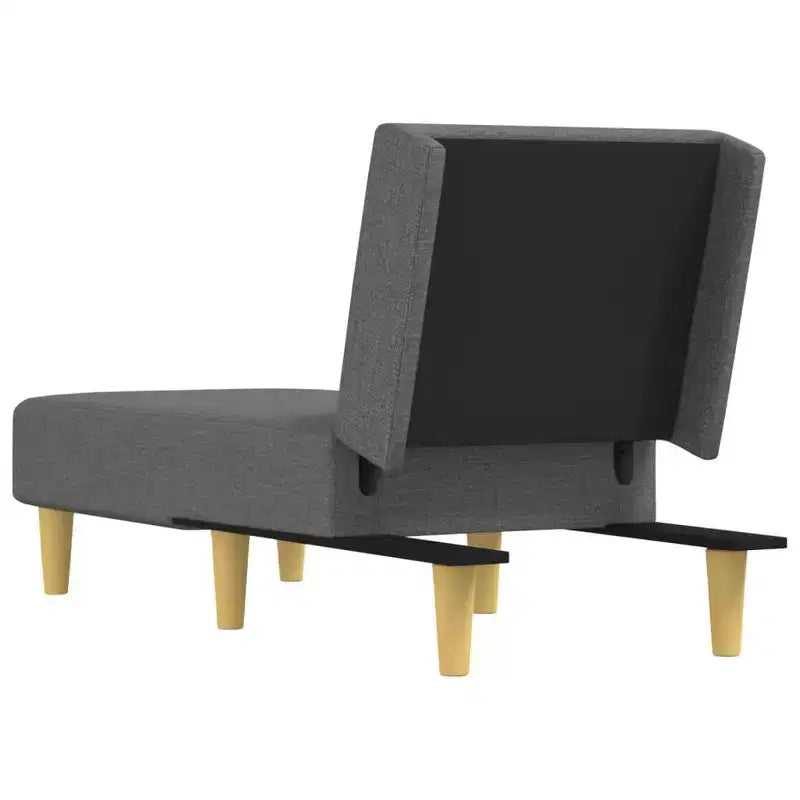 vidaXL Transat Canapé Lit Chaise Longue Moderne Velours pour Salon