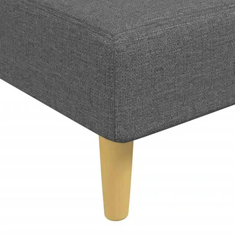 vidaXL Transat Canapé Lit Chaise Longue Moderne Velours pour Salon