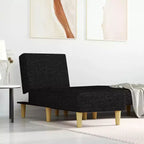 vidaXL Transat Canapé Lit Chaise Longue Moderne Velours pour Salon