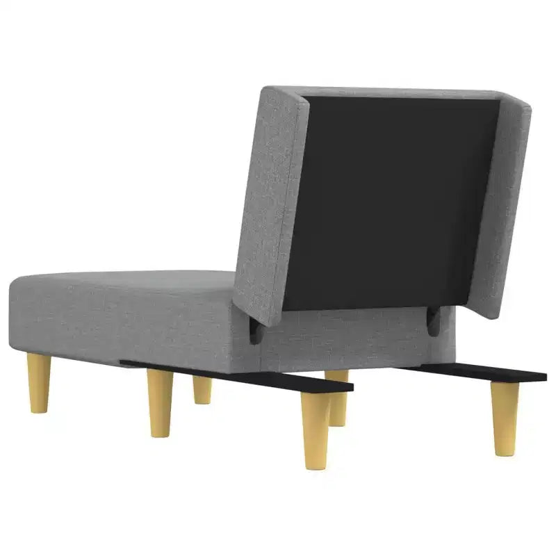 vidaXL Transat Canapé Lit Chaise Longue Moderne Velours pour Salon