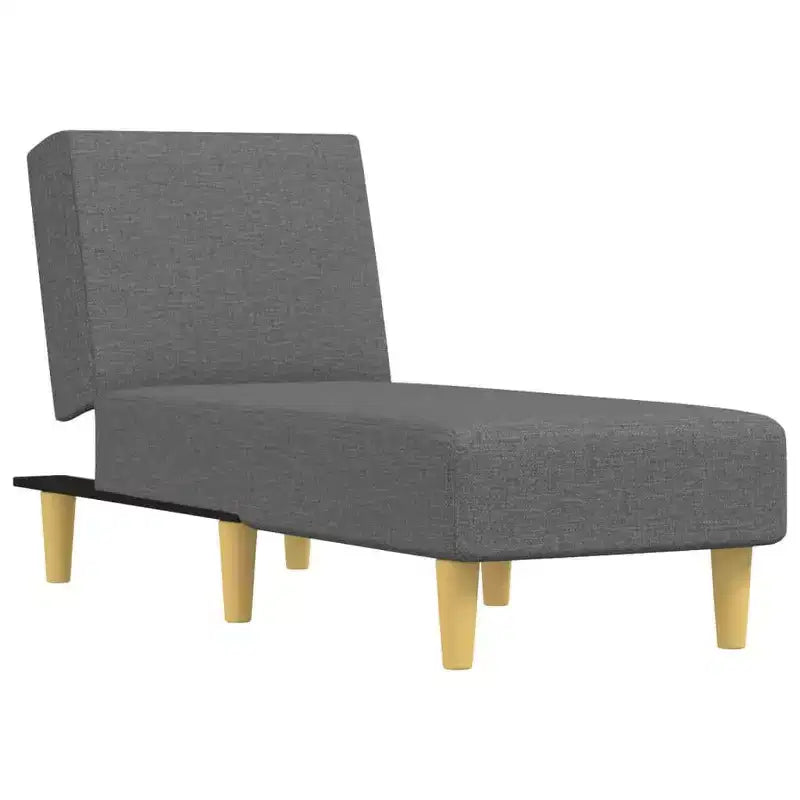 vidaXL Transat Canapé Lit Chaise Longue Moderne Velours pour Salon