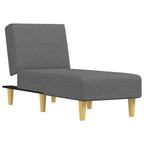 vidaXL Transat Canapé Lit Chaise Longue Moderne Velours pour Salon