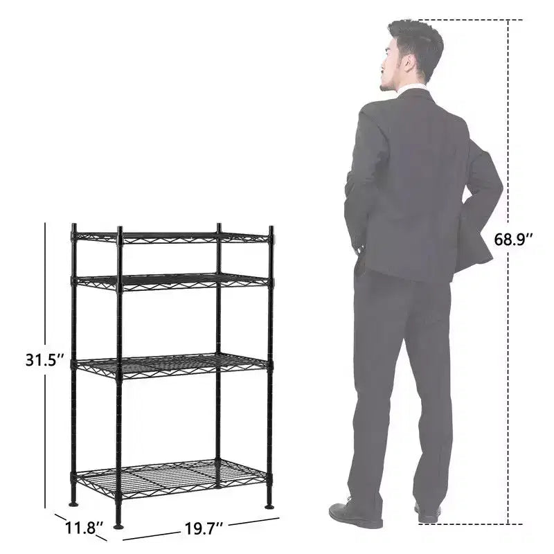 Karl Home | Étagère en acier de 50 cm de large