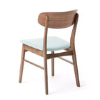 Ensemble de salle à manger 5 pièces Christopher Knight Home Iriat en tissu rembourré et bois, style milieu de siècle