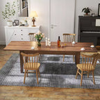 Table à manger extensible CLIHOME 106.3, grande, en MDF, pour cuisine