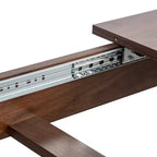 Table à manger extensible CLIHOME 106.3, grande, en MDF, pour cuisine