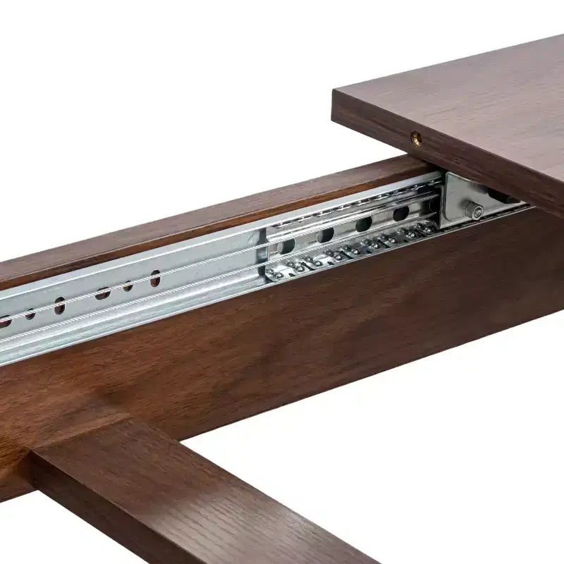 Table à manger extensible CLIHOME 106.3, grande, en MDF, pour cuisine