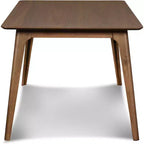 Ensemble Table et 6 Chaises en Bois Massif Oscar, Coloris Marron, Collection New Classic Furniture