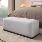 Christopher Knight Home Photine Repose-Pieds Ottoman Polyvalent Moderne Minimaliste
