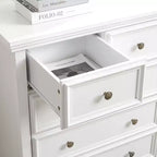 Commode moderne à 6 tiroirs, Armoire de rangement à 6 tiroirs, Organisateur de placard et Rangement pour vêtements