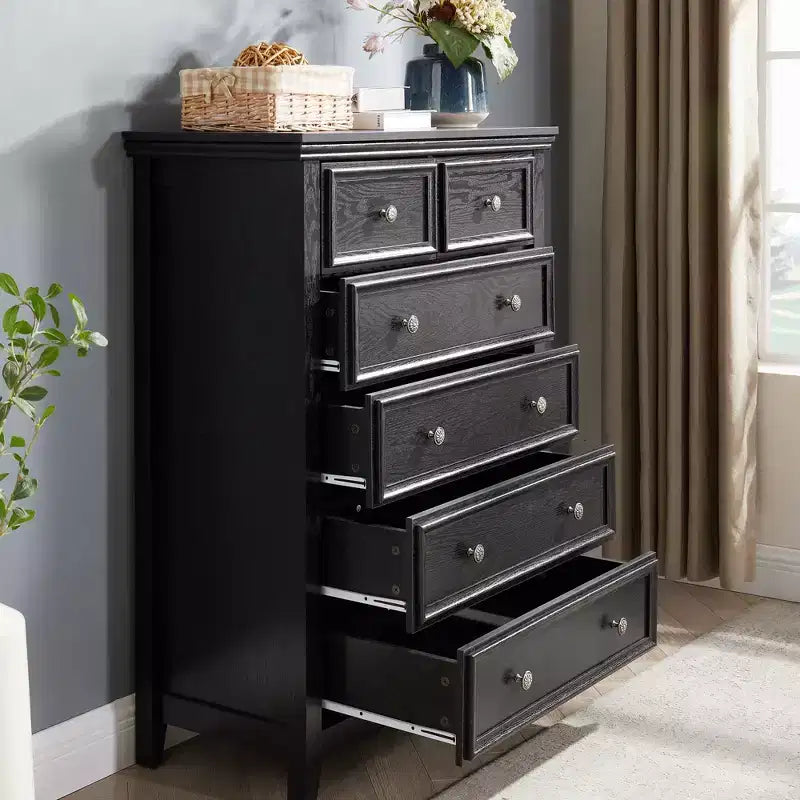 Commode moderne à 6 tiroirs, Armoire de rangement à 6 tiroirs, Organisateur de placard et Rangement pour vêtements