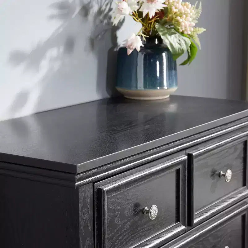 Commode moderne à 6 tiroirs, Armoire de rangement à 6 tiroirs, Organisateur de placard et Rangement pour vêtements
