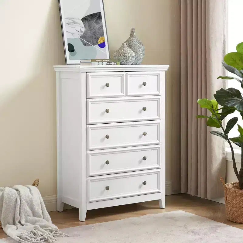 Commode moderne à 6 tiroirs, Armoire de rangement à 6 tiroirs, Organisateur de placard et Rangement pour vêtements