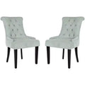 Bowie 20 Tufted Side Chair (Set of 2) - MCR4712 - Black - Safavieh Couture