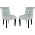 Bowie 20 Tufted Side Chair (Set of 2) - MCR4712 - Black - Safavieh Couture