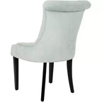 Chaise d'appoint capitonnée Bowie 20 (lot de 2) - MCR4712 - Noir - Safavieh Couture
