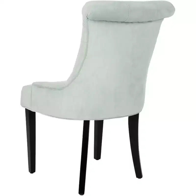 Chaise d'appoint capitonnée Bowie 20 (lot de 2) - MCR4712 - Noir - Safavieh Couture