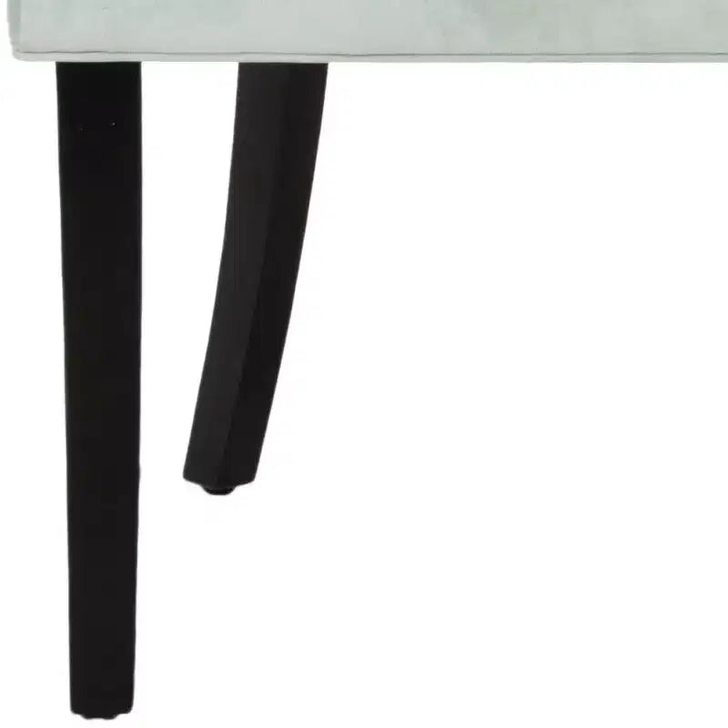 Chaise d'appoint capitonnée Bowie 20 (lot de 2) - MCR4712 - Noir - Safavieh Couture