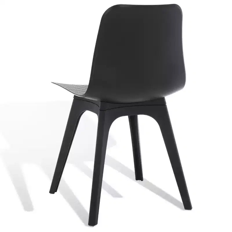 Chaise de salle à manger en plastique moulé Damiano (lot de 2) - SFV6901 - Safavieh Couture