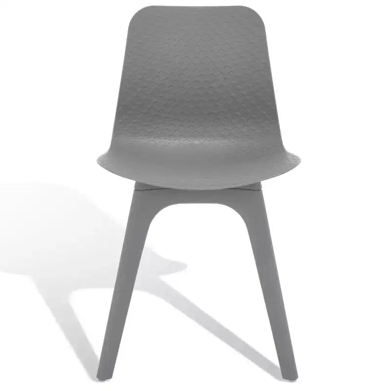 Chaise de salle à manger en plastique moulé Damiano (lot de 2) - SFV6901 - Safavieh Couture