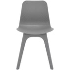 Chaise de salle à manger en plastique moulé Damiano (lot de 2) - SFV6901 - Safavieh Couture