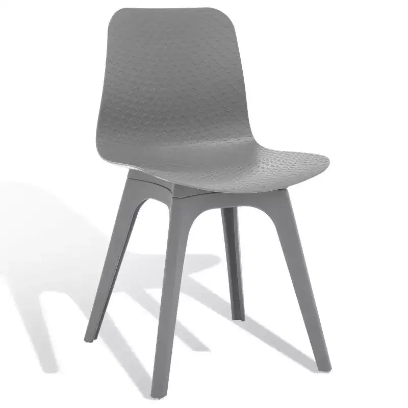 Chaise de salle à manger en plastique moulé Damiano (lot de 2) - SFV6901 - Safavieh Couture