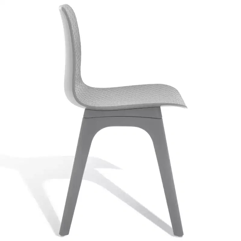 Chaise de salle à manger en plastique moulé Damiano (lot de 2) - SFV6901 - Safavieh Couture