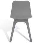 Chaise de salle à manger en plastique moulé Damiano (lot de 2) - SFV6901 - Safavieh Couture