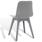 Chaise de salle à manger en plastique moulé Damiano (lot de 2) - SFV6901 - Safavieh Couture