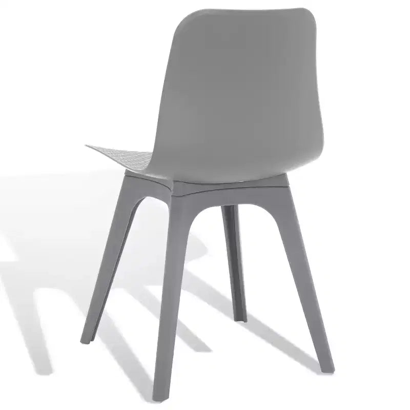 Chaise de salle à manger en plastique moulé Damiano (lot de 2) - SFV6901 - Safavieh Couture