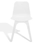Chaise de salle à manger en plastique moulé Damiano (lot de 2) - SFV6901 - Safavieh Couture
