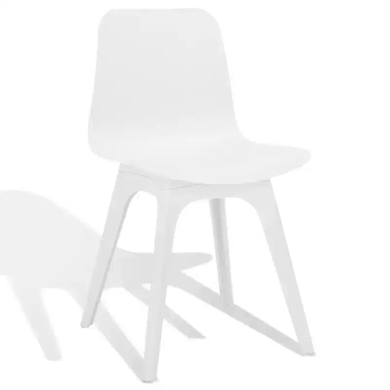 Chaise de salle à manger en plastique moulé Damiano (lot de 2) - SFV6901 - Safavieh Couture