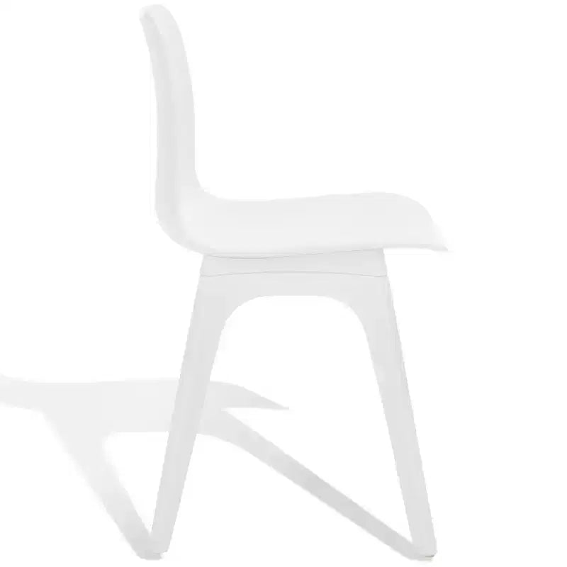 Chaise de salle à manger en plastique moulé Damiano (lot de 2) - SFV6901 - Safavieh Couture