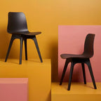 Chaise de salle à manger en plastique moulé Damiano (lot de 2) - SFV6901 - Safavieh Couture
