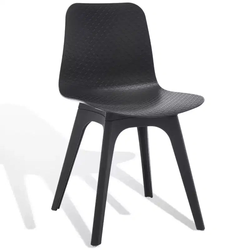 Chaise de salle à manger en plastique moulé Damiano (lot de 2) - SFV6901 - Safavieh Couture