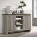 GDFStudio Elvis 2 Door 47W Wood Cabinet with Shelves