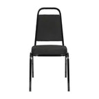 Lot de 4 chaises de banquet empilables à dossier trapézoïdal de la série HERCULES de Flash Furniture