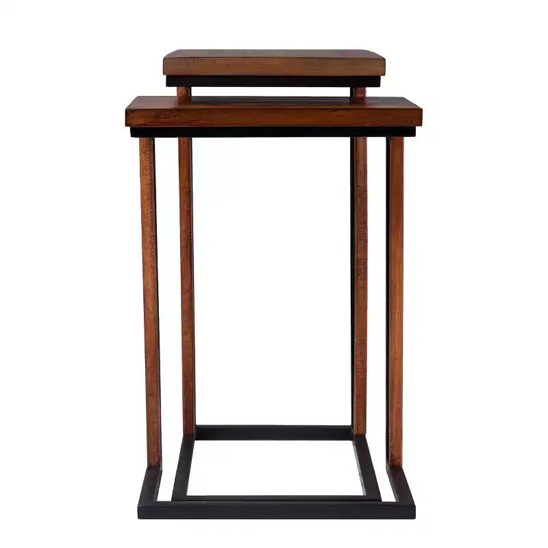 Tables gigognes Sabanti - Lot de 2 - Marron - SEI